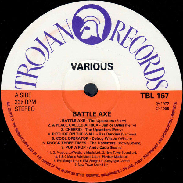 Various - Battle Axe (LP, Comp, RE)