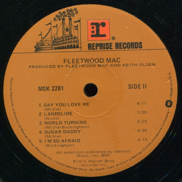 Fleetwood Mac - Fleetwood Mac (LP, Album, RP)