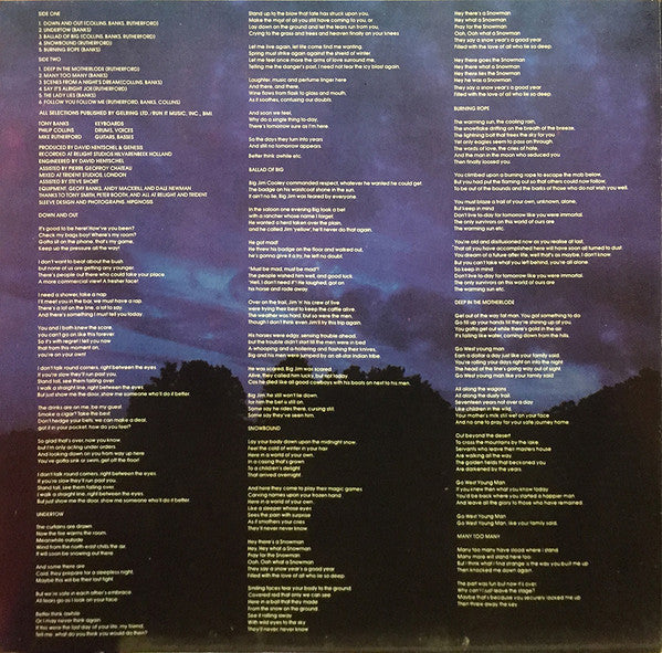 Genesis - ...And Then There Were Three... (LP, Album, MO )
