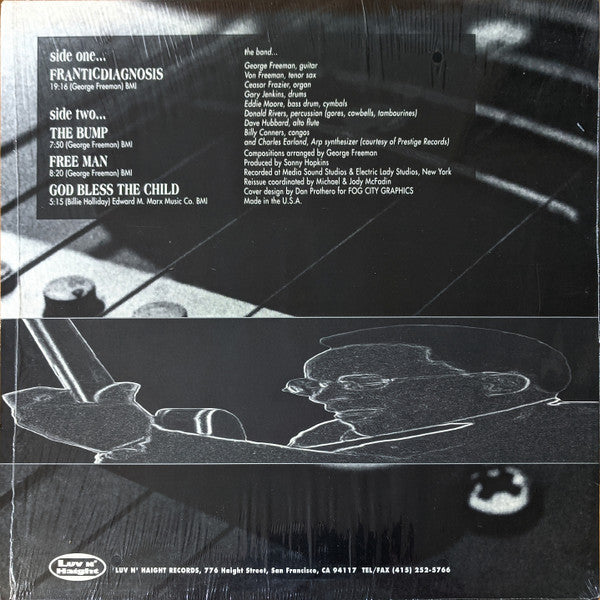 George Freeman - Franticdiagnosis (LP, Album, RE)