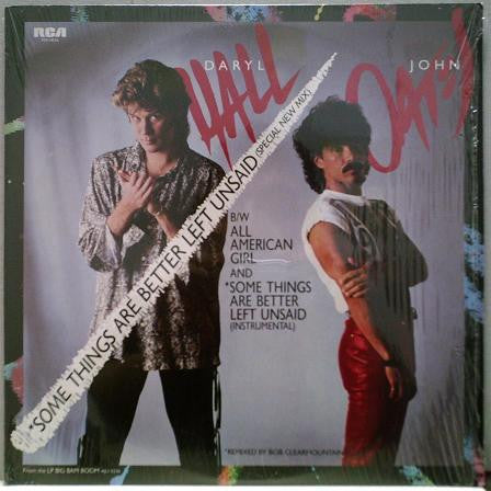 Daryl Hall & John Oates - Some Things Are Better Left Unsaid(12", M...