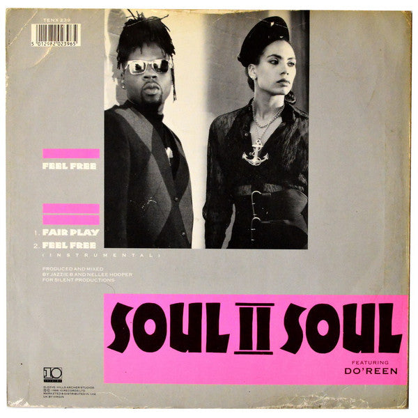 Soul II Soul - Feel Free (12"", Single)