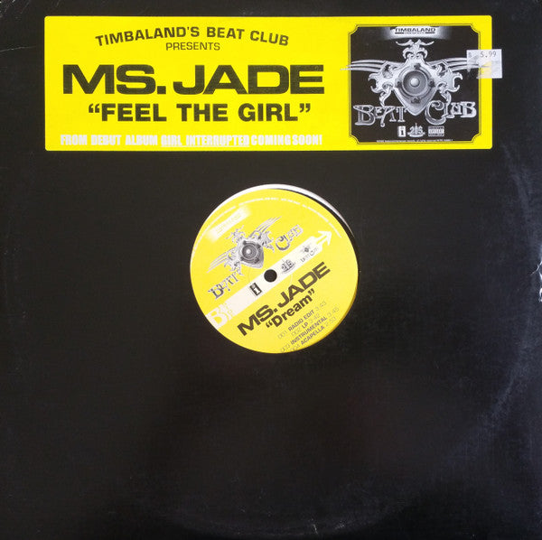 Ms. Jade - Feel The Girl (12"", Promo)