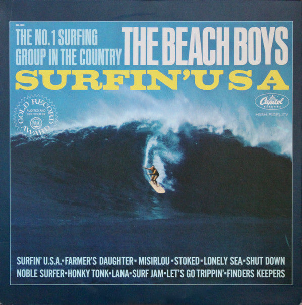 The Beach Boys - Surfin' USA (LP, Album, RE, Los)