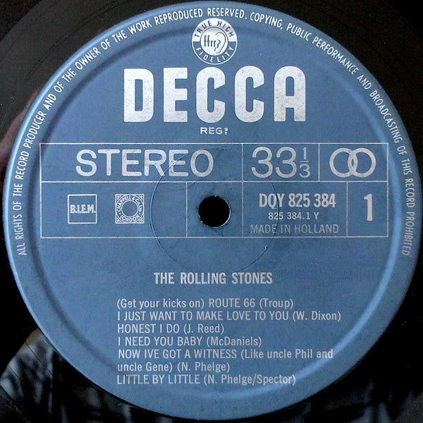 The Rolling Stones - The Rolling Stones (LP, Album, RE, RP)