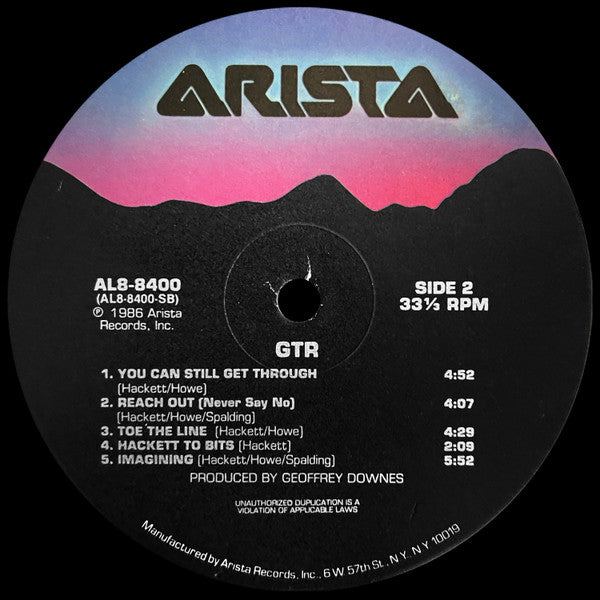 GTR (2) - GTR (LP, Album)