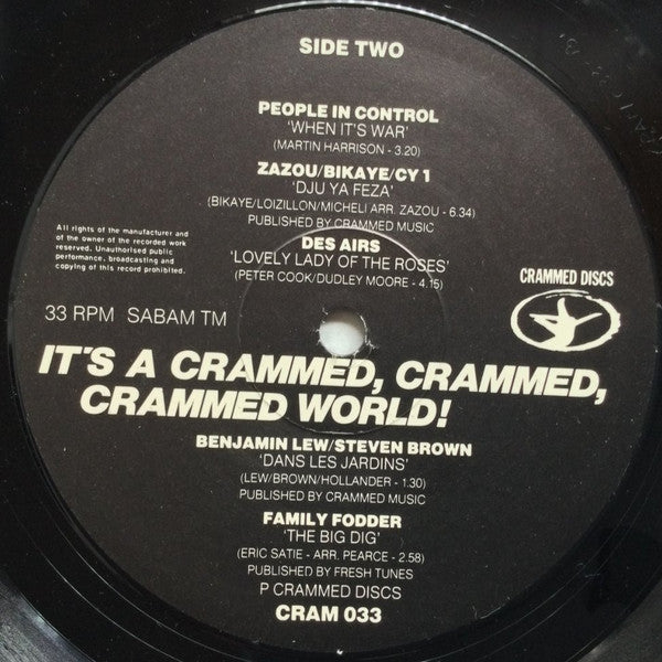 Various - It's A Crammed, Crammed, Crammed World! (LP, Comp)