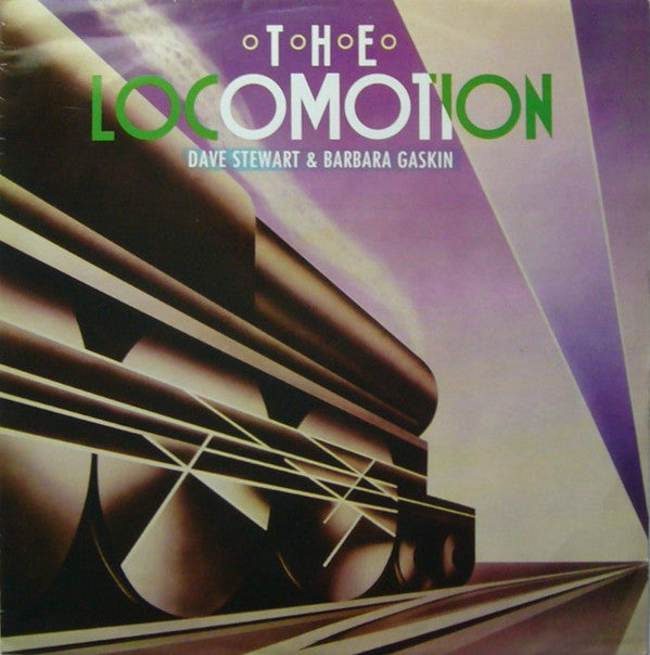 Dave Stewart & Barbara Gaskin - The Locomotion (12"", Single)