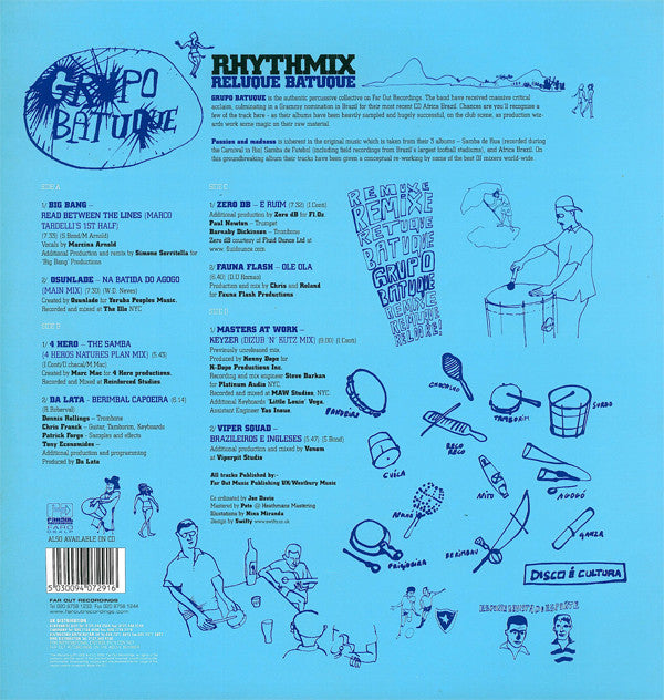 Grupo Batuque - Rhythmix: Reluque Batuque (2x12"", Album)