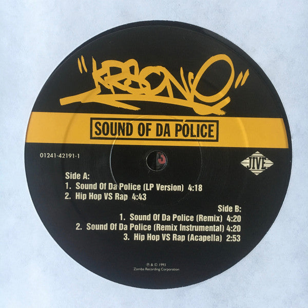 KRS-One - Sound Of Da Police (12"", Maxi)