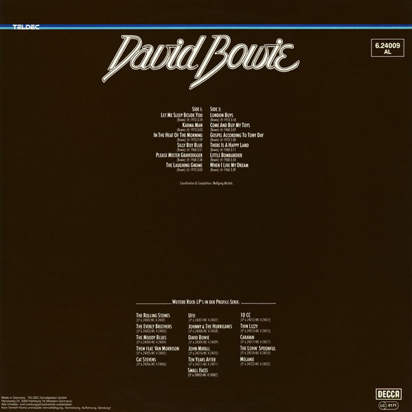 David Bowie - David Bowie (LP, Comp, RP)