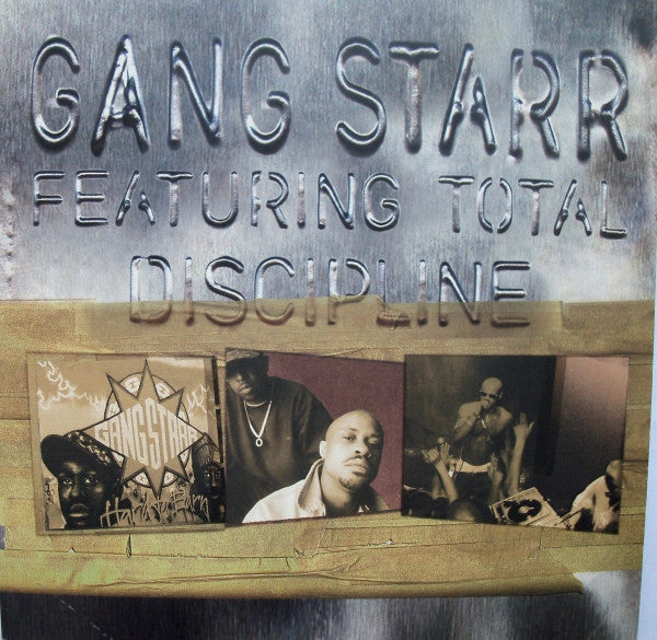 Gang Starr Featuring Total - Discipline (12"")
