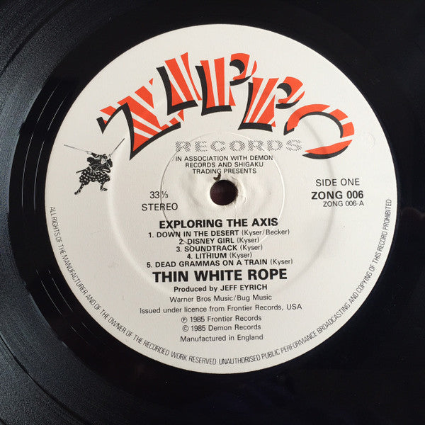 Thin White Rope - Exploring The Axis (LP, Album)