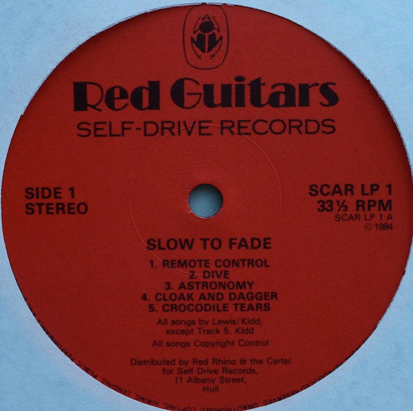 Red Guitars - Slow To Fade (LP, Album, Gat)