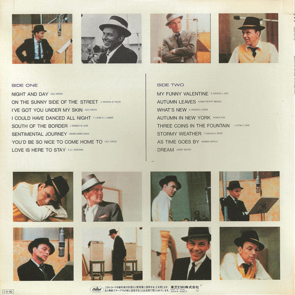 Frank Sinatra - Sinatra Sings Standards (LP, Comp, Mono, RE)