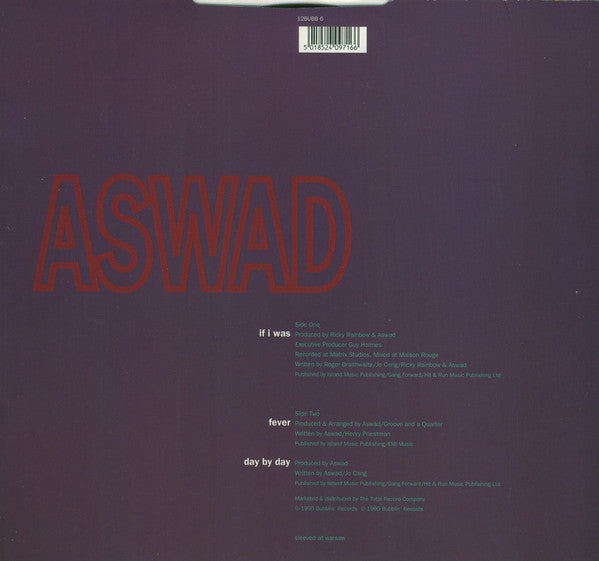 Aswad - If I Was (12"", Single)