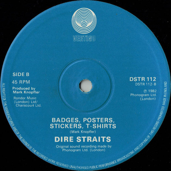 Dire Straits - Private Investigations (12"", Single)