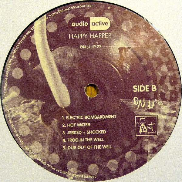 Audio Active - Happy Happer (LP, Album)