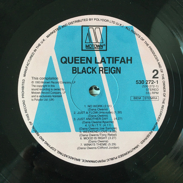 Queen Latifah - Black Reign (LP, Album)
