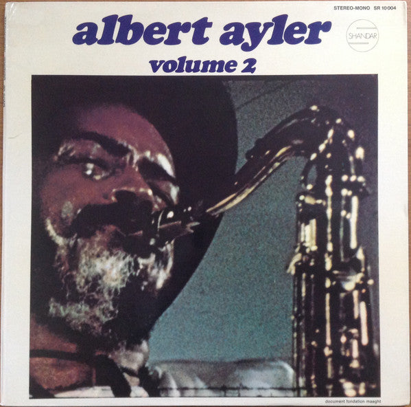 Albert Ayler - Nuits De La Fondation Maeght Volume 2 (LP, Album)
