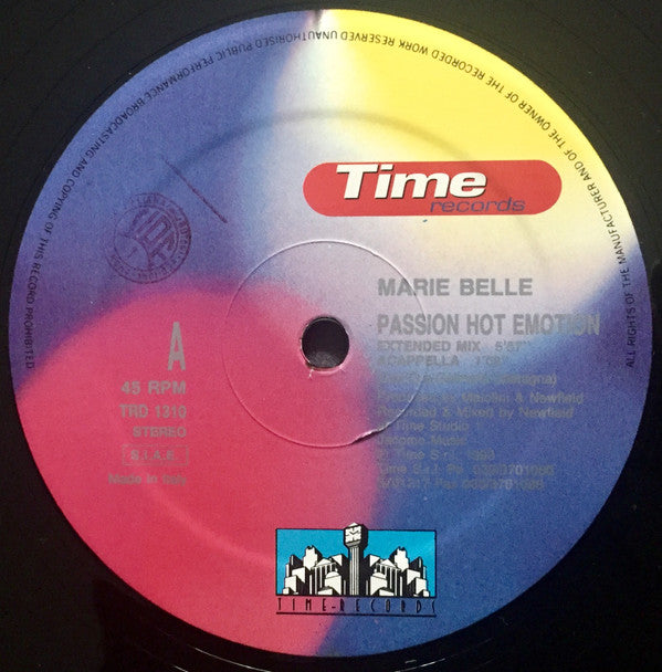 Marie Belle - Passion Hot Emotion (12"")