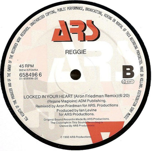 Reggie - Locked In Your Heart (12"")