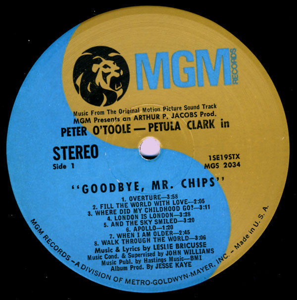 Leslie Bricusse - Goodbye, Mr. Chips (LP, Album)