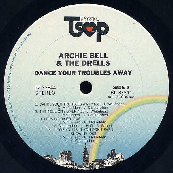 Archie Bell & The Drells - Dance Your Troubles Away (LP, Album, Pit)
