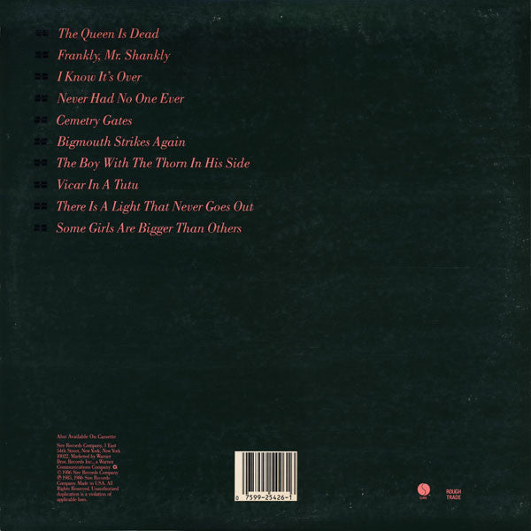 The Smiths - The Queen Is Dead (LP, Album, ARC)