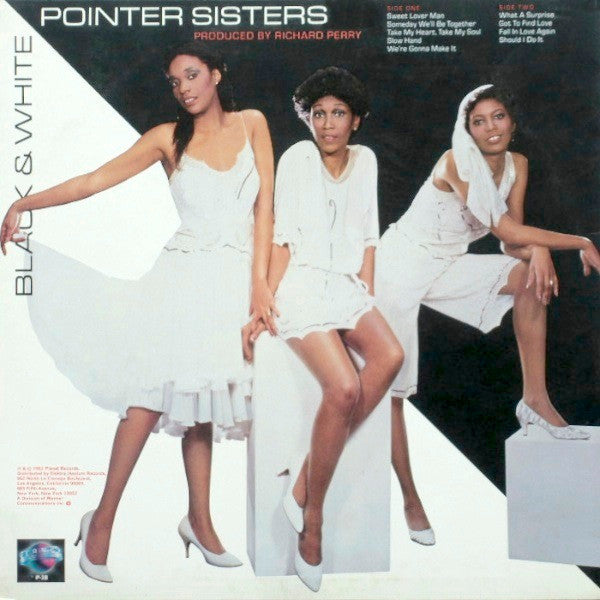 Pointer Sisters - Black & White (LP, Album, ARC)