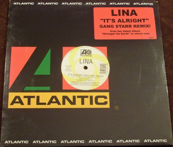 Lina - It's Alright (Gang Starr Remix) (12"")