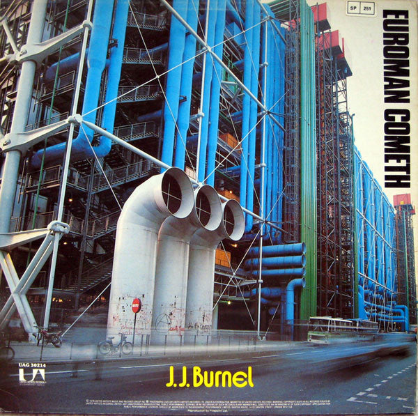 J.J. Burnel - Euroman Cometh (LP, Album)