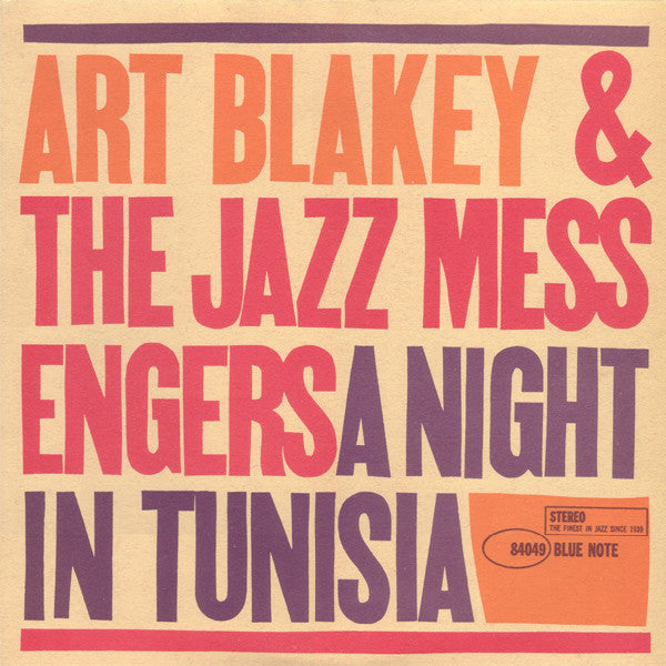 Art Blakey & The Jazz Messengers - A Night In Tunisia (LP, Album, RE)
