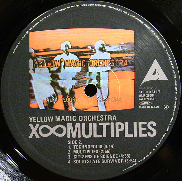 Yellow Magic Orchestra - X∞Multiplies (LP, Comp)