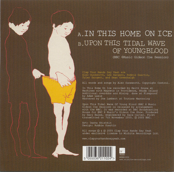 Clap Your Hands Say Yeah - In This Home On Ice (7"")
