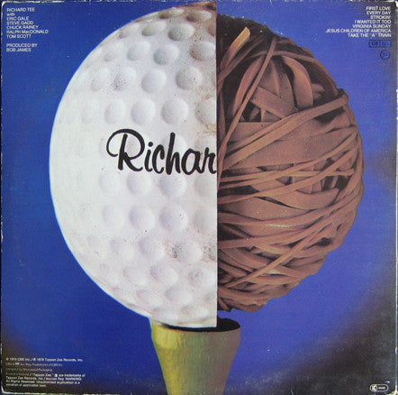 Richard Tee - Strokin' (LP, Album, Pit)