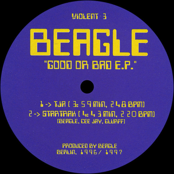 Beagle - Good Or Bad E.P. (12"", EP, Tur)