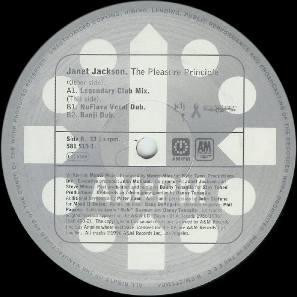 Janet Jackson - The Pleasure Principle (The Danny Tenaglia Mixes) /...
