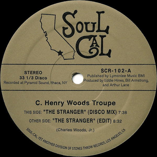 C. Henry Woods Troupe - The Stranger (12"")