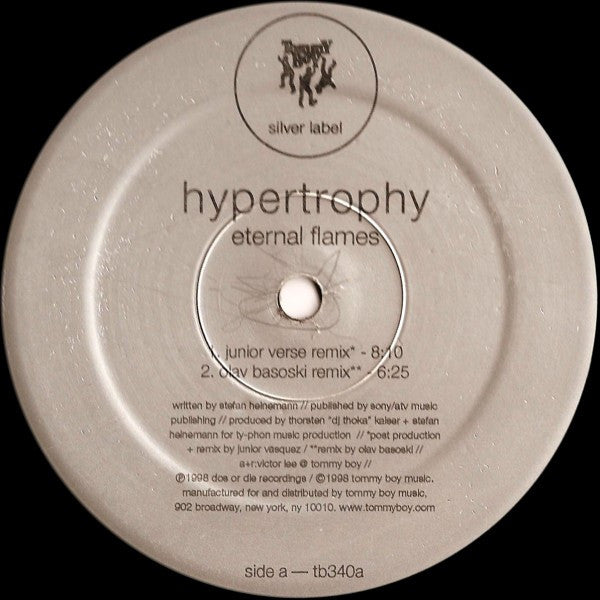 Hypertrophy - Eternal Flames (12"")