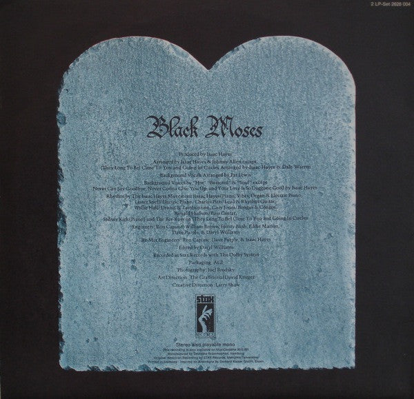 Isaac Hayes - Black Moses (2xLP, Album, Fol)
