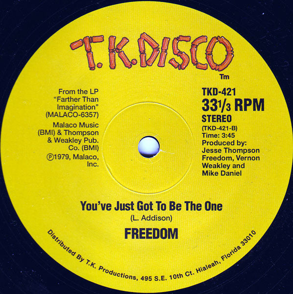 Freedom (2) - Get Up And Dance (12"")