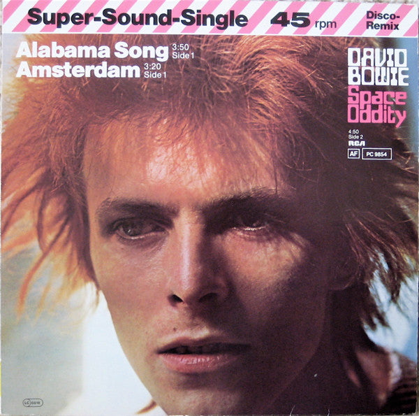 David Bowie - Alabama Song / Amsterdam / Space Oddity(12", Single, RE)