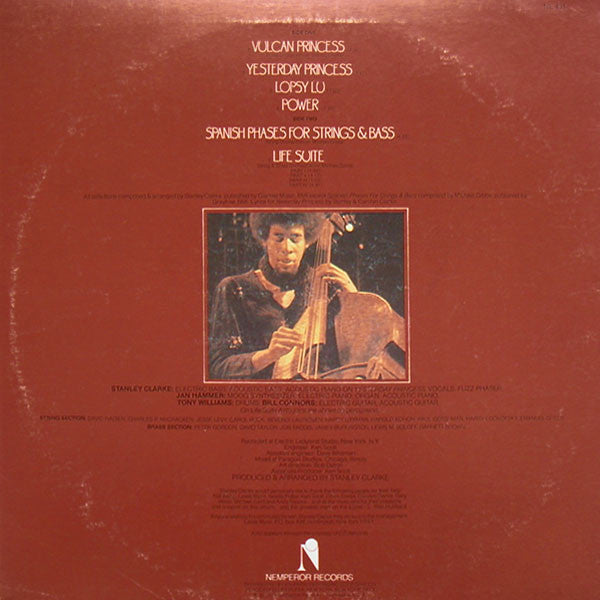 Stanley Clarke - Stanley Clarke (LP, Album, RE, Mon)