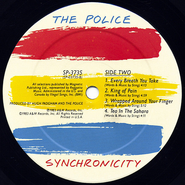 The Police - Synchronicity (LP, Album, KC-)