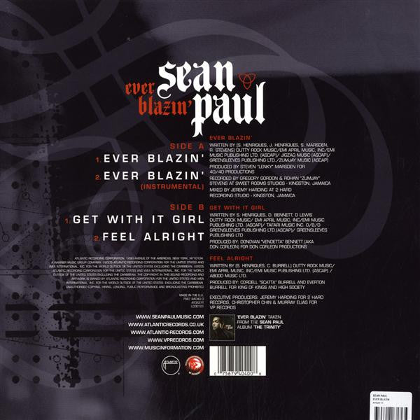Sean Paul - Ever Blazin' (12"")