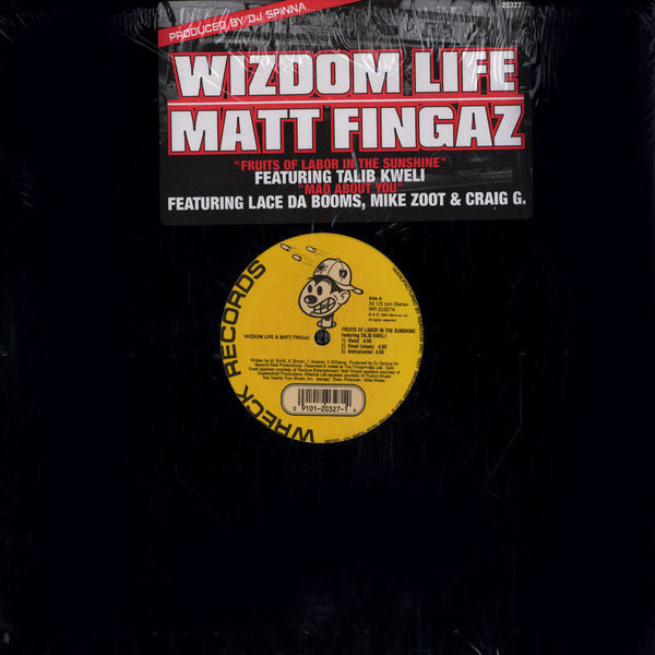Wizdom Life & Matt Fingaz - Fruits Of Labor In The Sunshine (12"")