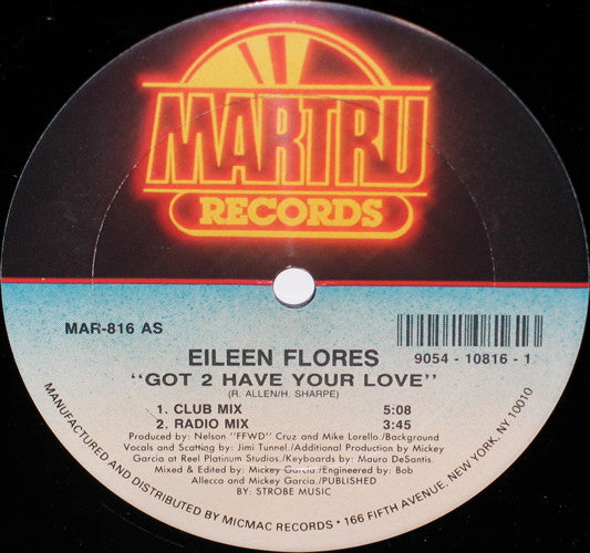 Eileen Flores - Got 2 Have Your Love (12"")