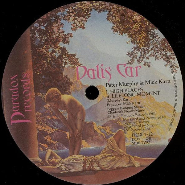 Dalis Car - The Judgement Is The Mirror (12"", Single)