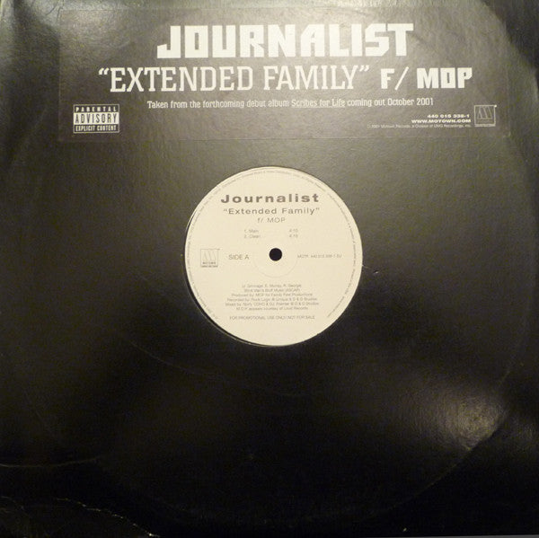 Journalist - Extended Family (12"", Promo)